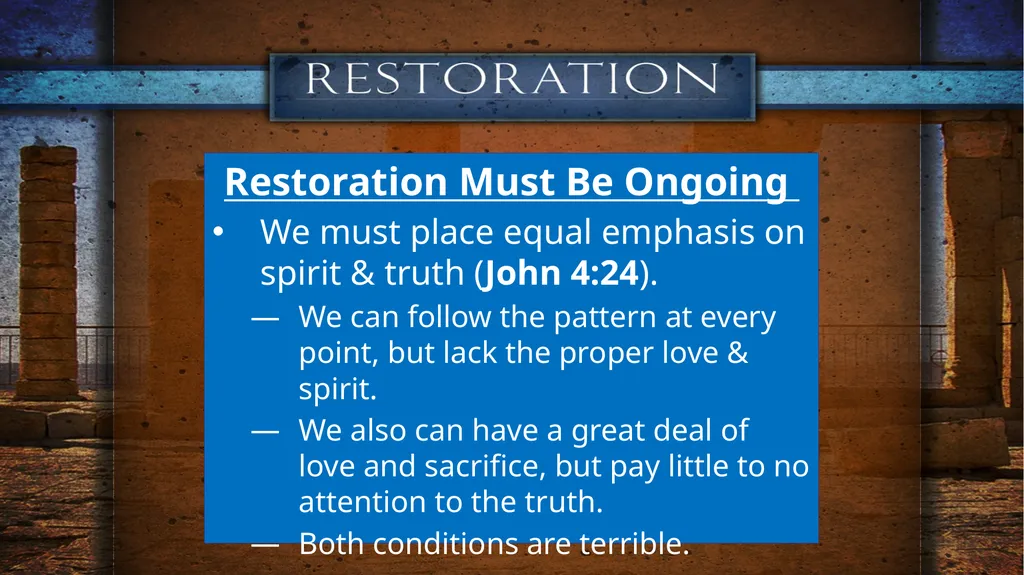 DO WE NEED IT? The First Century Church Jesus - slide 13 of 15