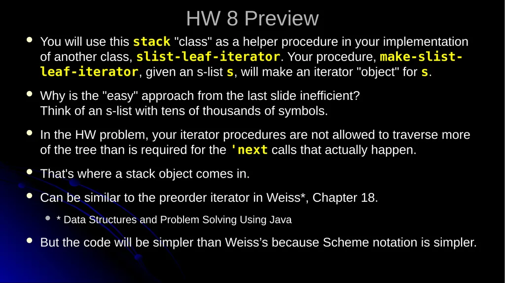 CSSE 304 Day 9 Two A6/A7 solutions "OOP" in - slide 11 of 13