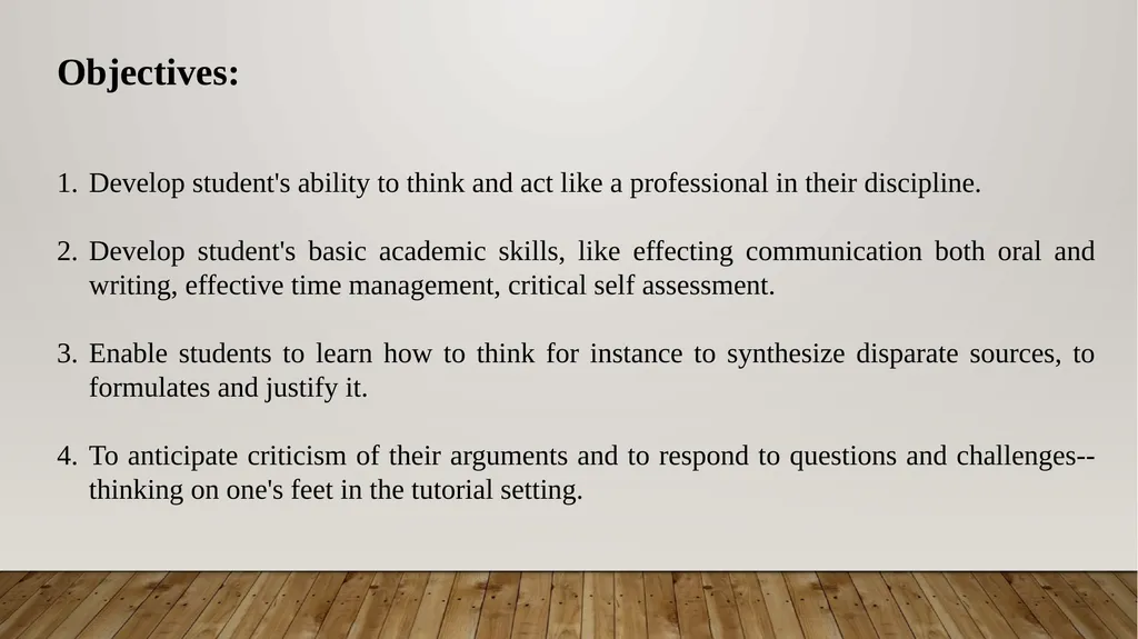 Autocratic Teaching Style: Tutorial Teaching - slide 4 of 11