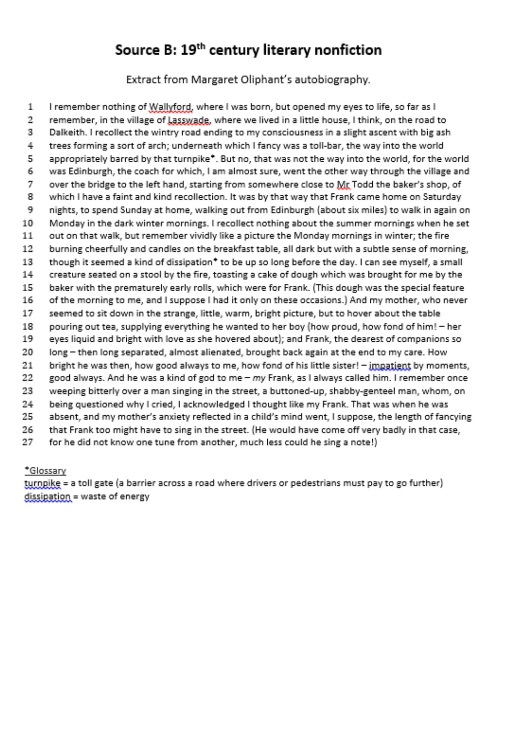 Year 11 English Language Paper Two Revision - slide 11 of 12
