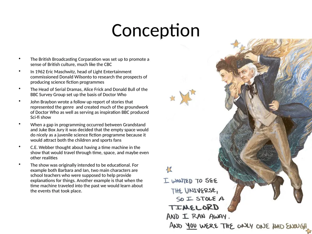 Doctor Who Alycia April 25, 2014 Conception The - slide 2 of 11
