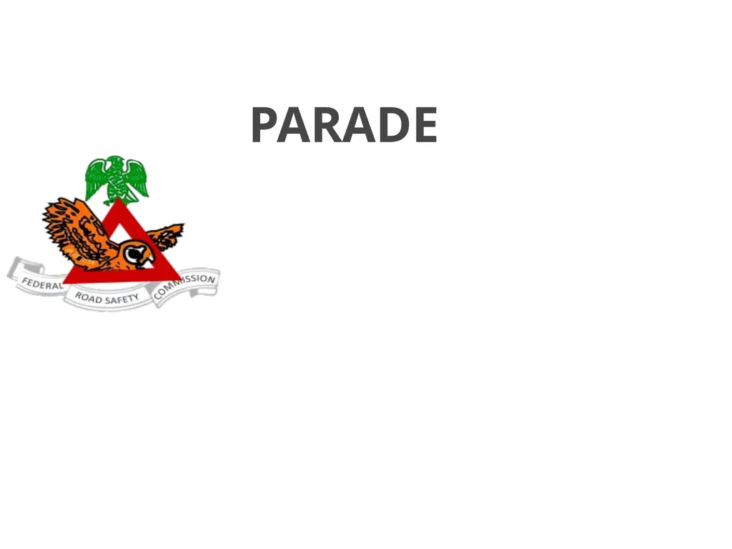 PARADE COMMAND AND CONTROL OF CEREMONIAL PARADE - slide 1 of 35