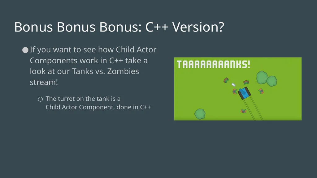 Child Actor Component Templates Or: How I Learned - slide 12 of 13