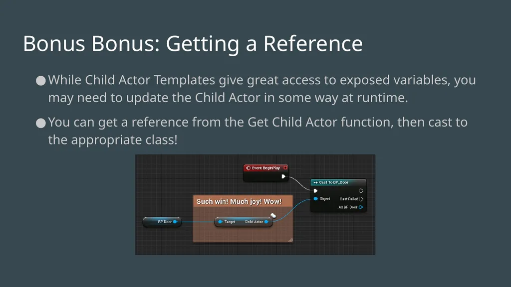 Child Actor Component Templates Or: How I Learned - slide 11 of 13