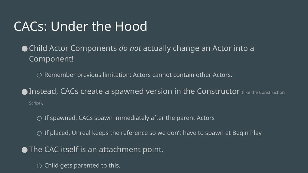 Child Actor Component Templates Or: How I Learned - slide 4 of 13