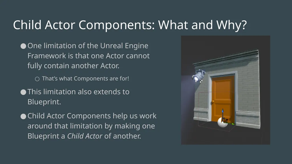 Child Actor Component Templates Or: How I Learned - slide 2 of 13