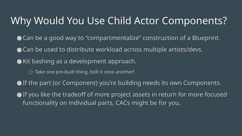 Child Actor Component Templates Or: How I Learned - slide 5 of 13