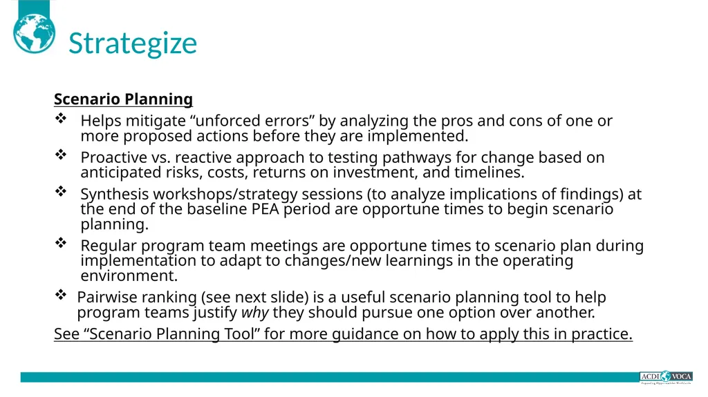TWP in MSD Training of Trainers Guide for - slide 73 of 79