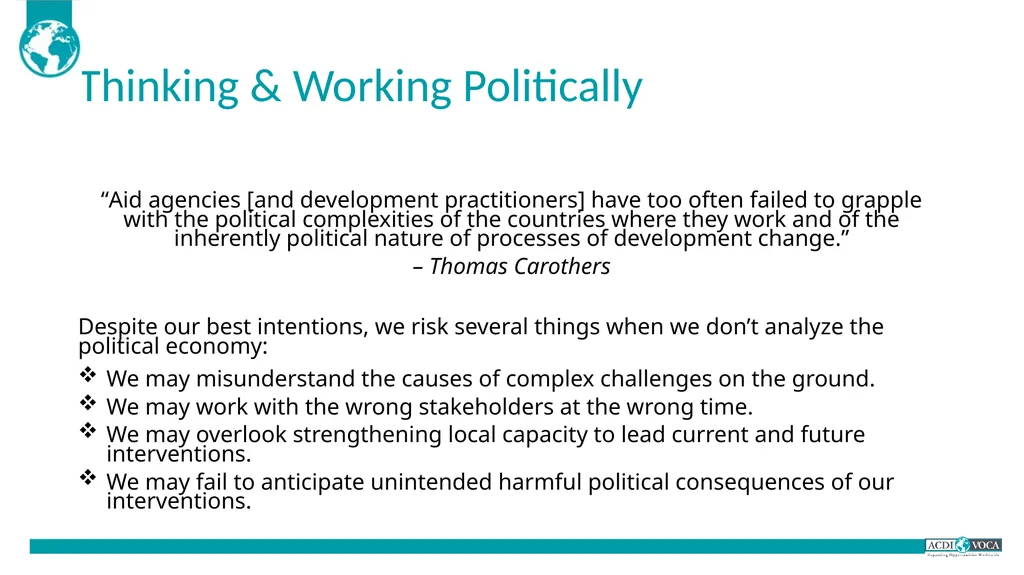 TWP in MSD Training of Trainers Guide for - slide 9 of 79