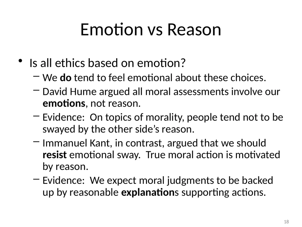 Ethical Decision Making Steve Chenoweth Session - slide 18 of 21