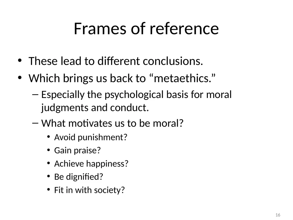 Ethical Decision Making Steve Chenoweth Session - slide 16 of 21