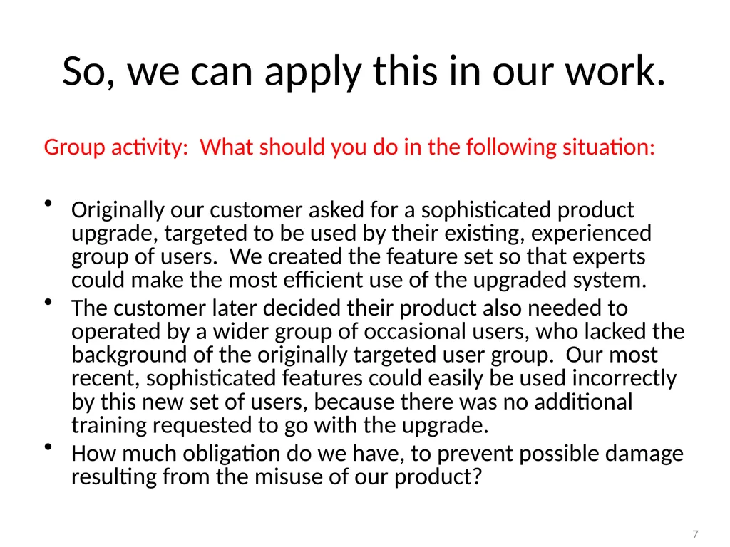 Ethical Decision Making Steve Chenoweth Session - slide 7 of 21