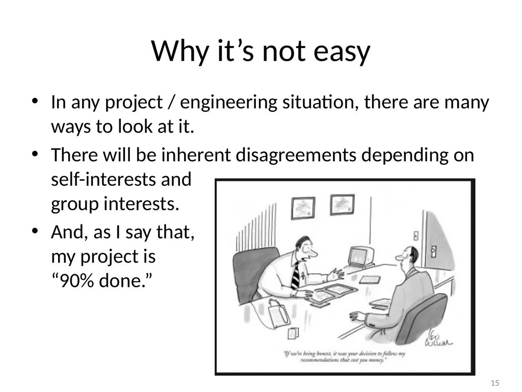 Ethical Decision Making Steve Chenoweth Session - slide 15 of 21