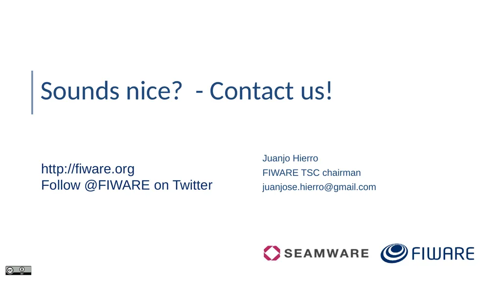 FIWARE Data Space Components Juanjo Hierro - slide 36 of 36