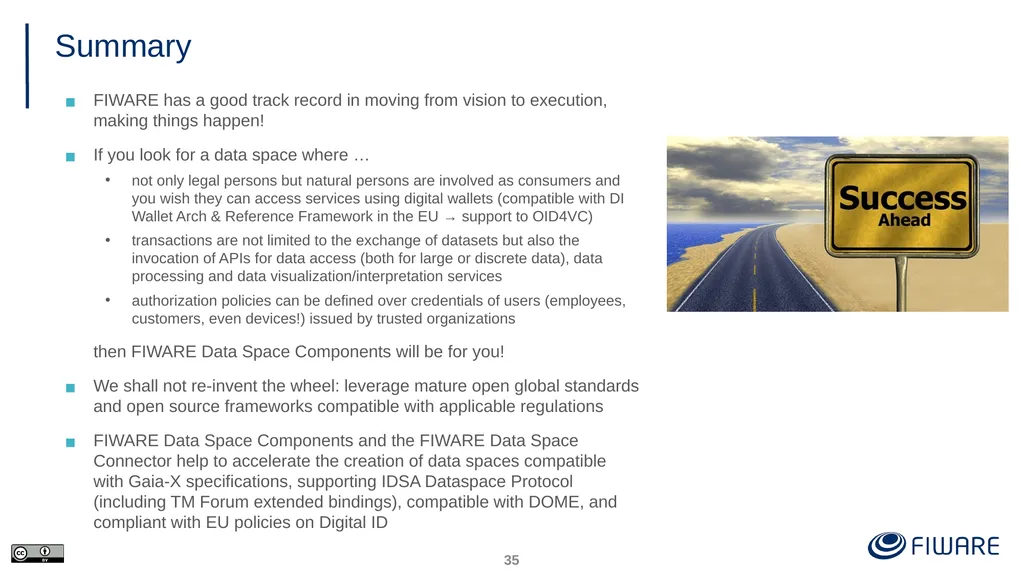 FIWARE Data Space Components Juanjo Hierro - slide 35 of 36