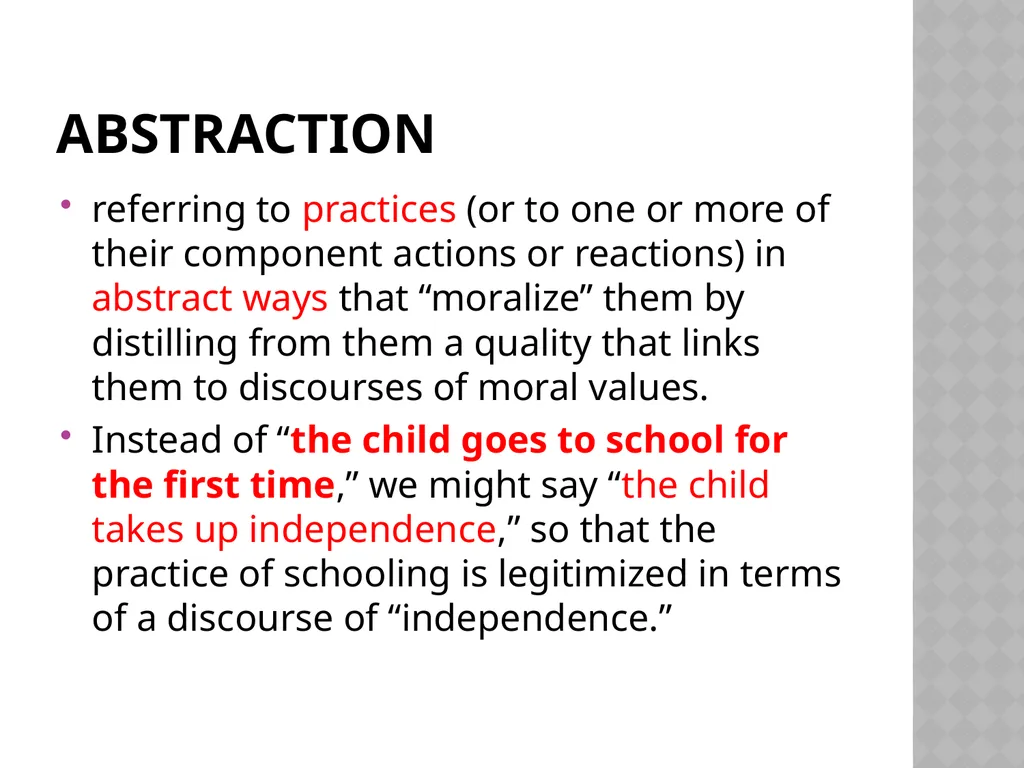 The Discursive Construction of Legitimation By - slide 18 of 36