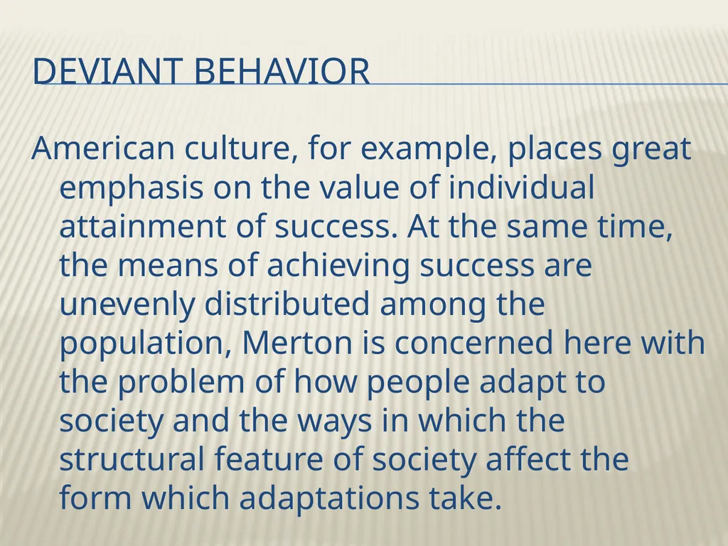 Robert K. Merton’s Functional analysis By Frank W. - slide 37 of 41