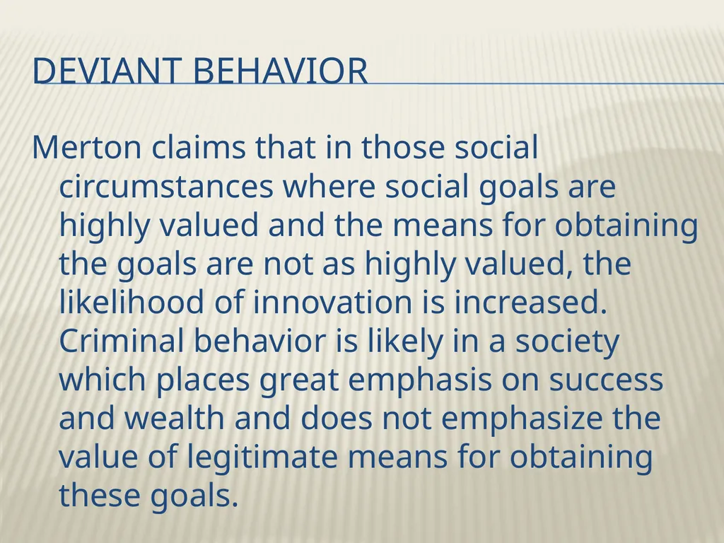 Robert K. Merton’s Functional analysis By Frank W. - slide 38 of 41