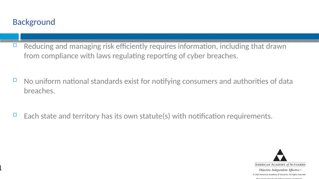 CYBER RISK INSURANCE Norman Niami Chairperson, - slide 31 of 38