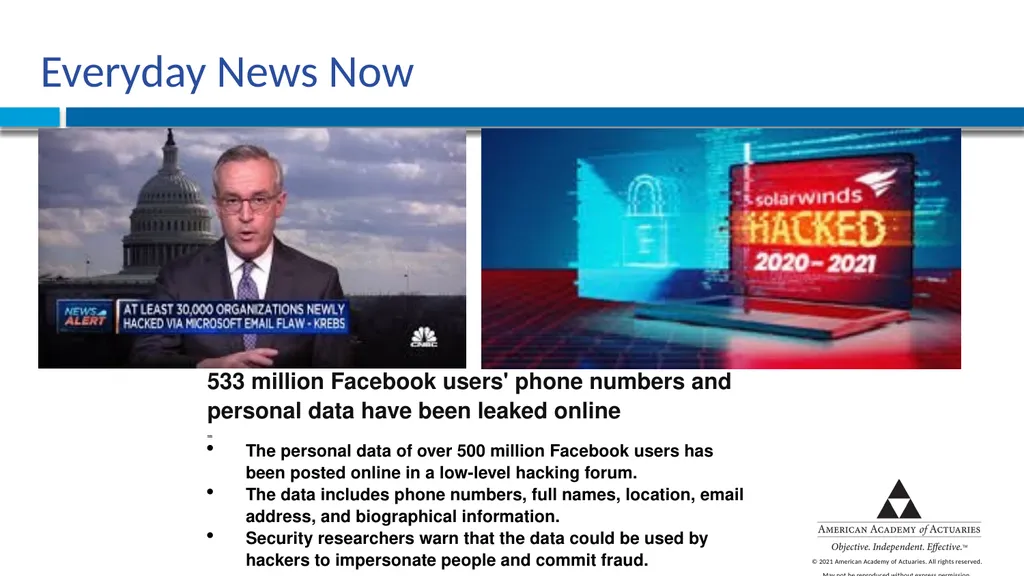 CYBER RISK INSURANCE Norman Niami Chairperson, - slide 5 of 38