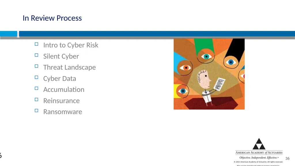 CYBER RISK INSURANCE Norman Niami Chairperson, - slide 36 of 38