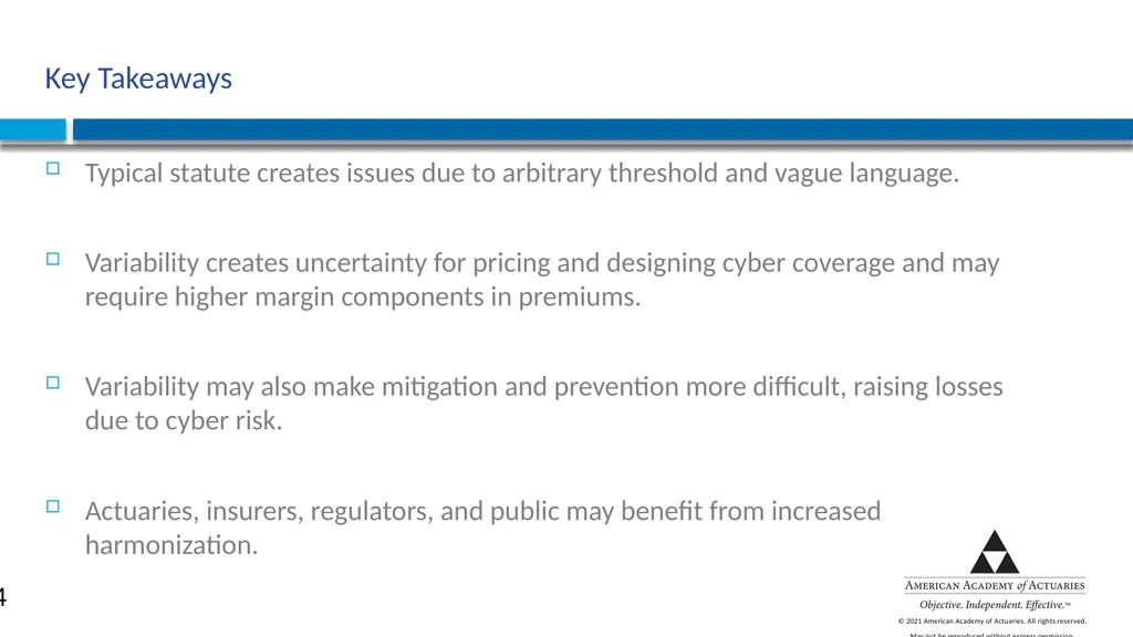 CYBER RISK INSURANCE Norman Niami Chairperson, - slide 34 of 38