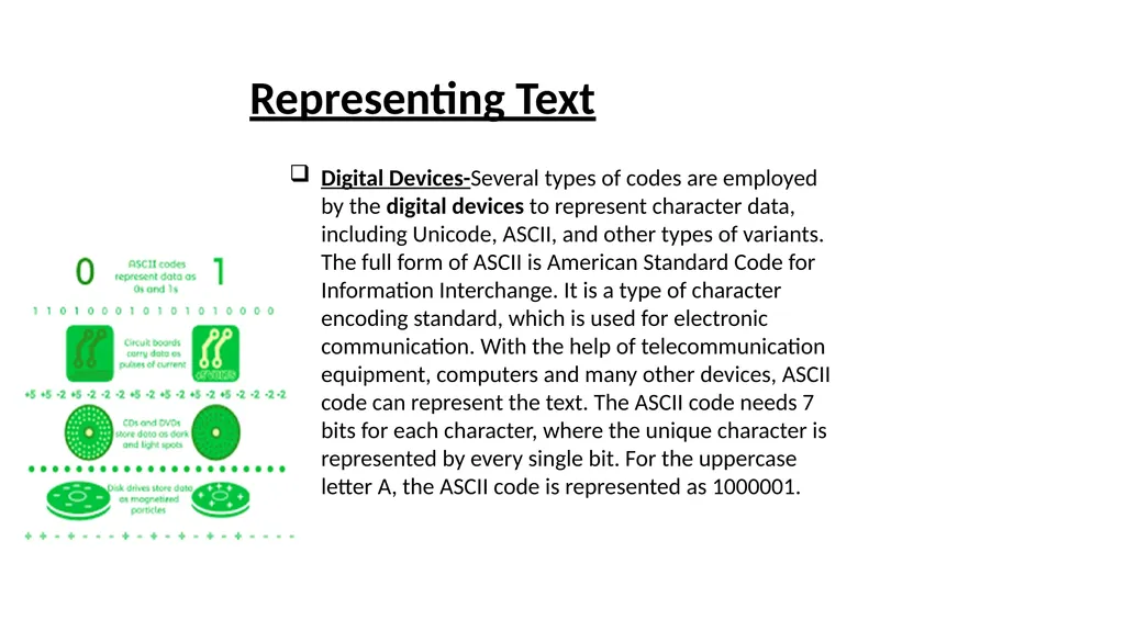 COMPUTER ORGANISATION DATA REPRESENTATION IN - slide 9 of 12