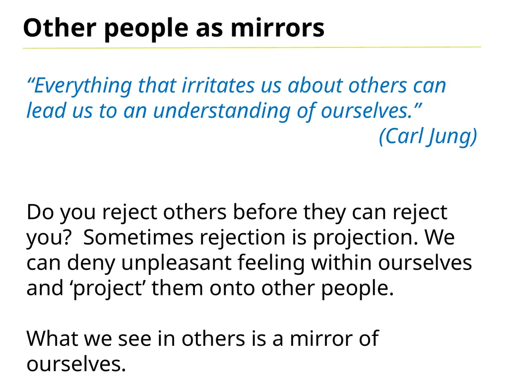 Dealing with Rejection Background No-one like - slide 10 of 14