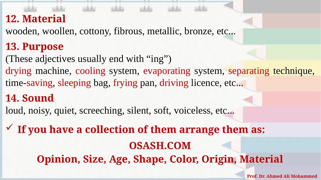 Advanced English Course for Ph.D. Students Prof. - slide 8 of 17