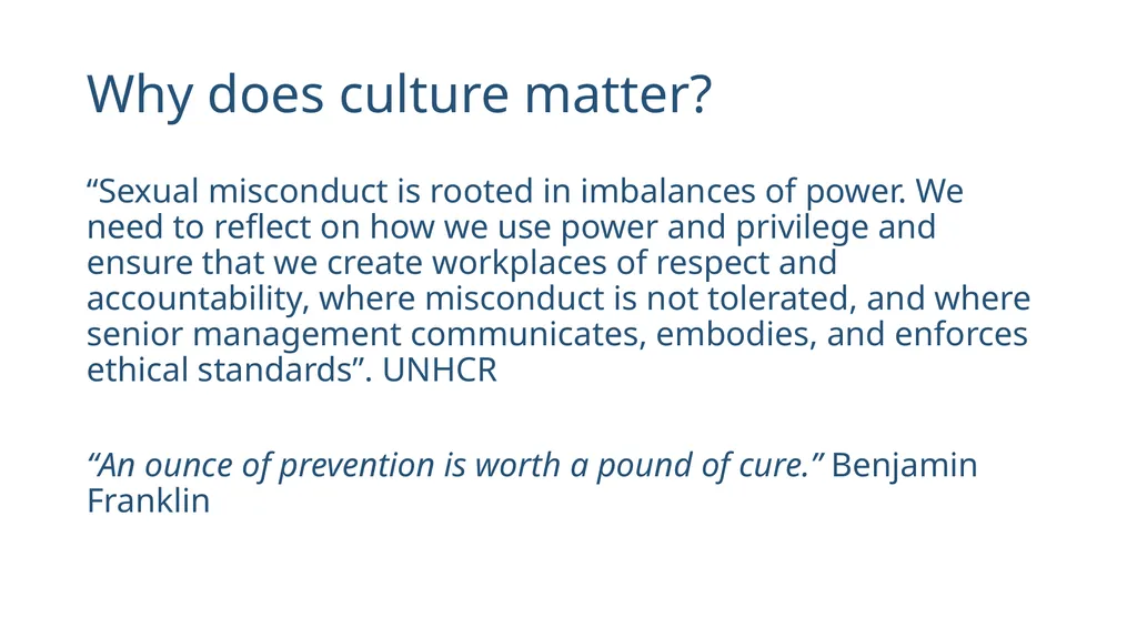 Senior Leadership Toolkit Establishing a - slide 9 of 22