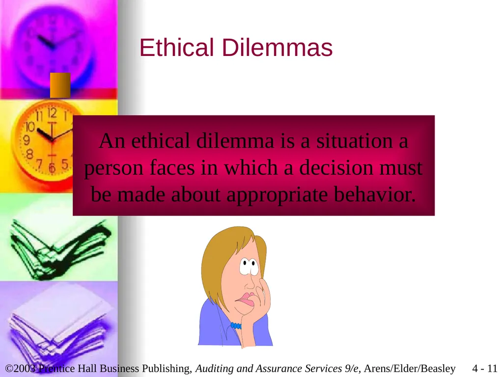 Professional Ethics Chapter 4 Learning Objective 1 - slide 11 of 45