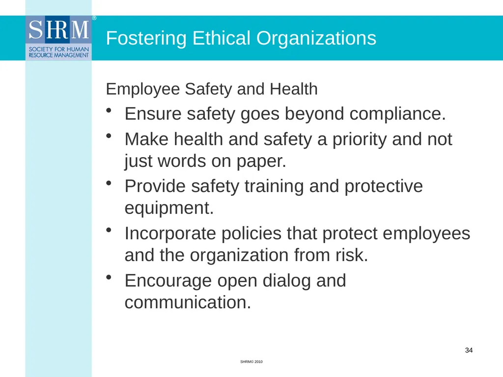 Ethics in Human Resource Management Myrna L. - slide 34 of 36