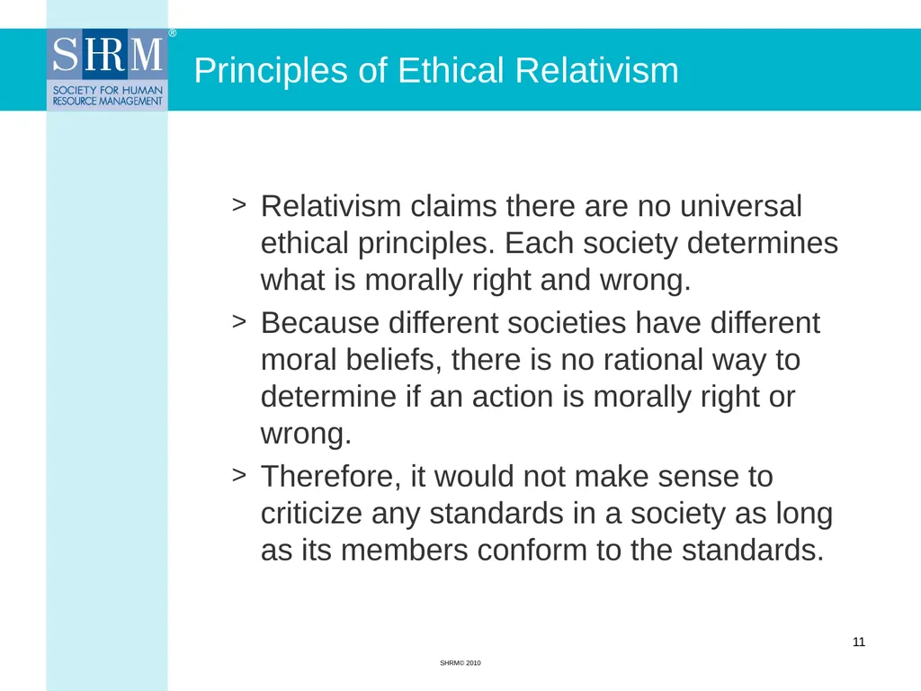 Ethics in Human Resource Management Myrna L. - slide 11 of 36