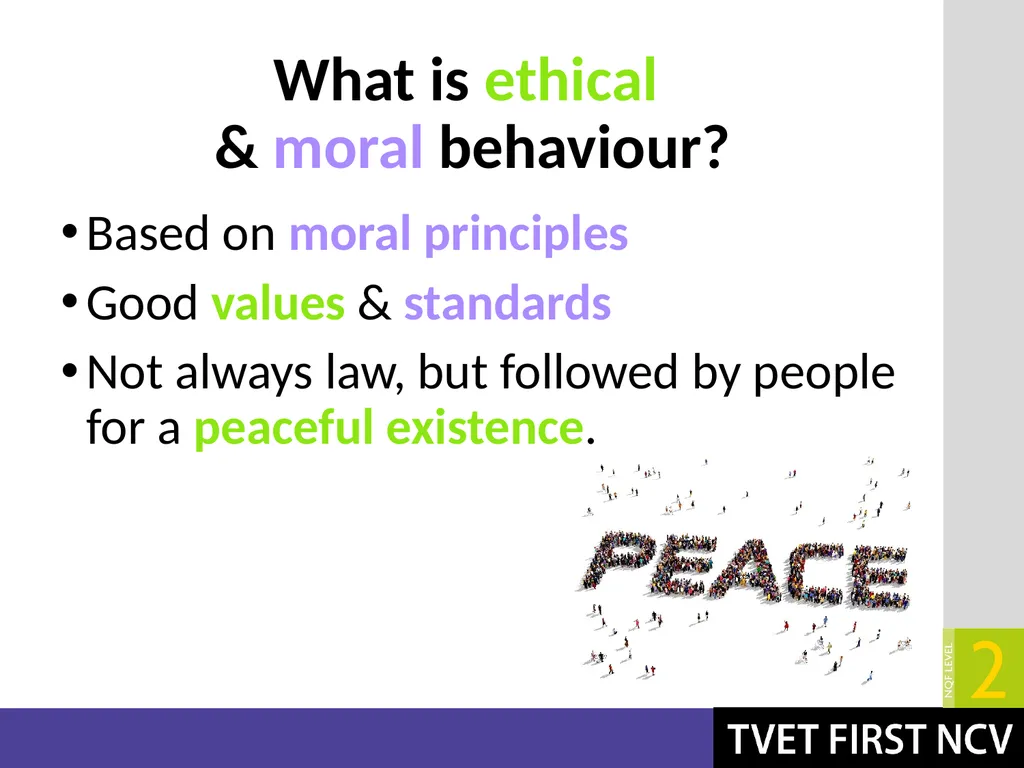 Life Orientation: Life Skills NQF 2 Explain - slide 5 of 22