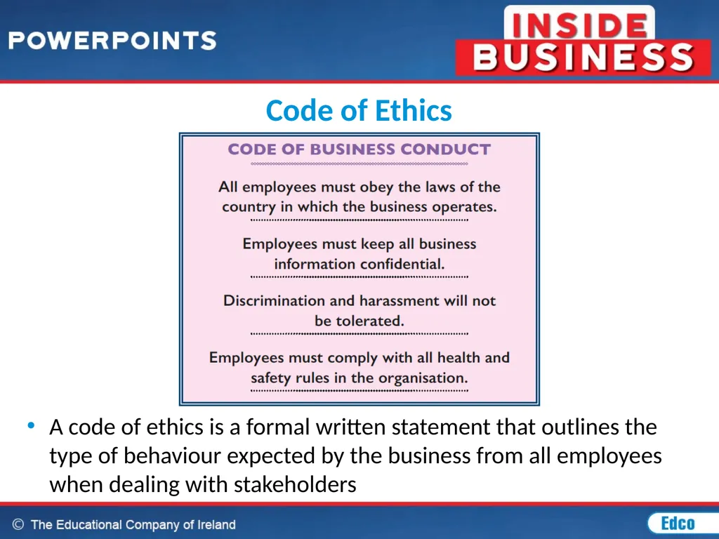Chapter 27: Ethical, Social and Environmental - slide 5 of 23