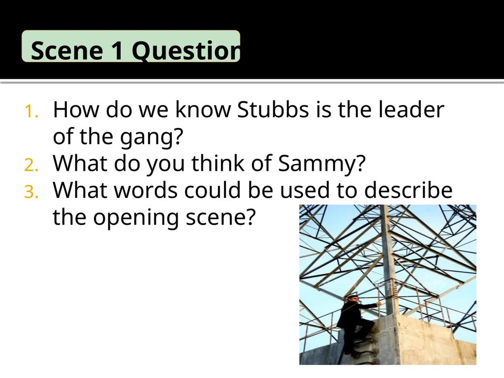 Status How can we show in a performance a - slide 6 of 57