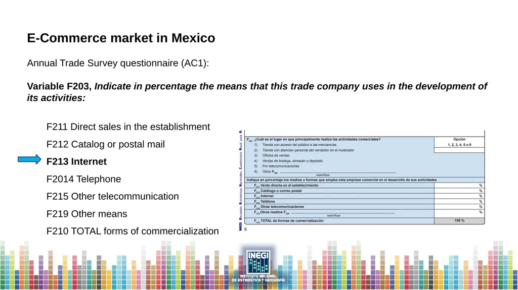 E-Commerce in Mexico Session: Cross Cutting Topic - slide 5 of 9