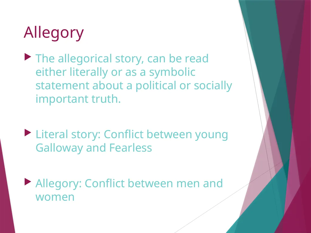 ‘Fearless’ By Janice Galloway Pre-Reading What - slide 27 of 27
