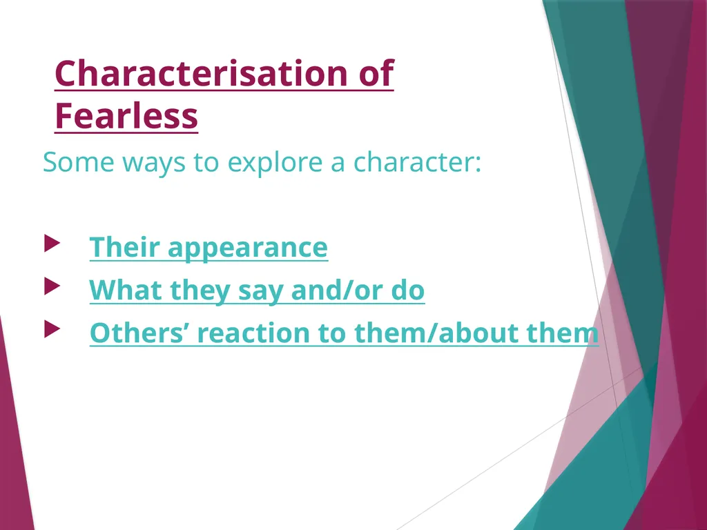 ‘Fearless’ By Janice Galloway Pre-Reading What - slide 17 of 27