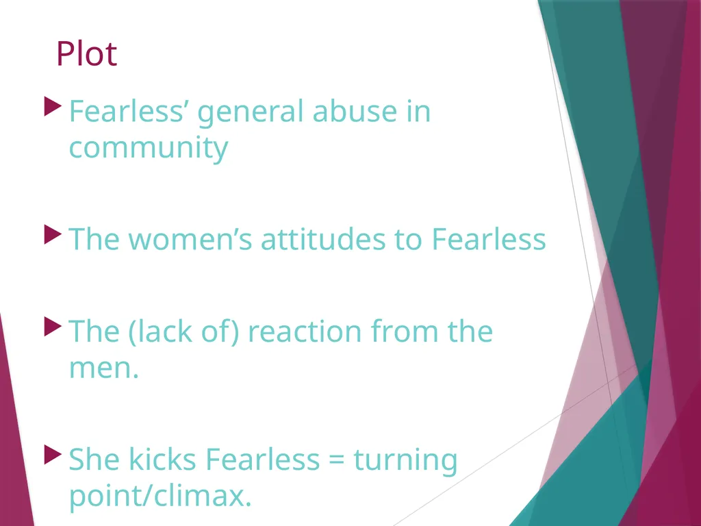 ‘Fearless’ By Janice Galloway Pre-Reading What - slide 10 of 27