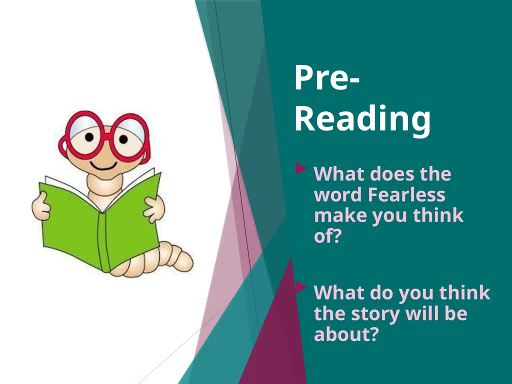 ‘Fearless’ By Janice Galloway Pre-Reading What - slide 2 of 27