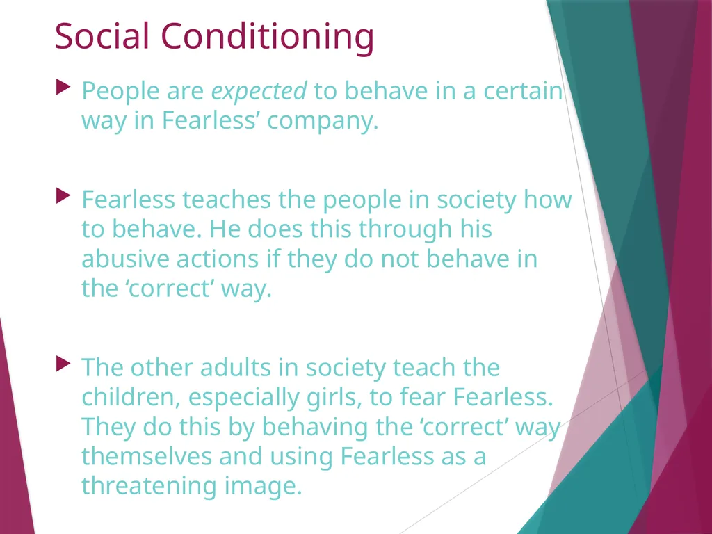 ‘Fearless’ By Janice Galloway Pre-Reading What - slide 24 of 27