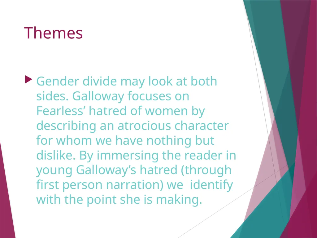 ‘Fearless’ By Janice Galloway Pre-Reading What - slide 14 of 27