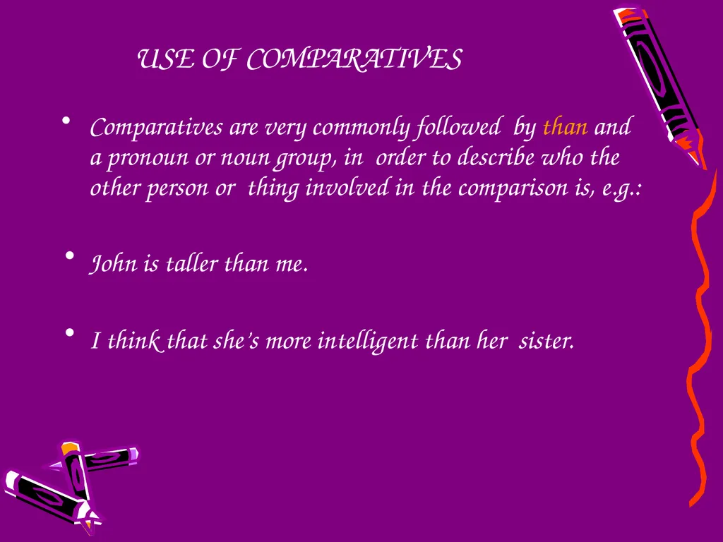 COMPARATIVE AND SUPERLATIVE ADJECTIVES SOME RULES - slide 8 of 11