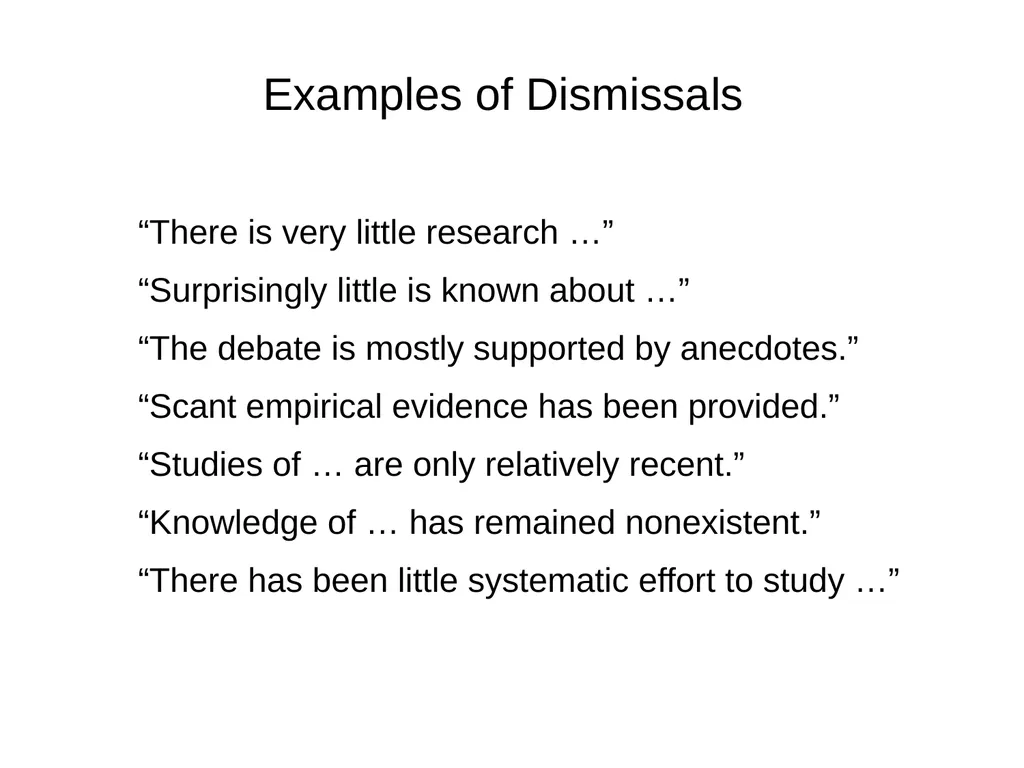Dismissive Reviews, Citation Cartels, and the - slide 22 of 45