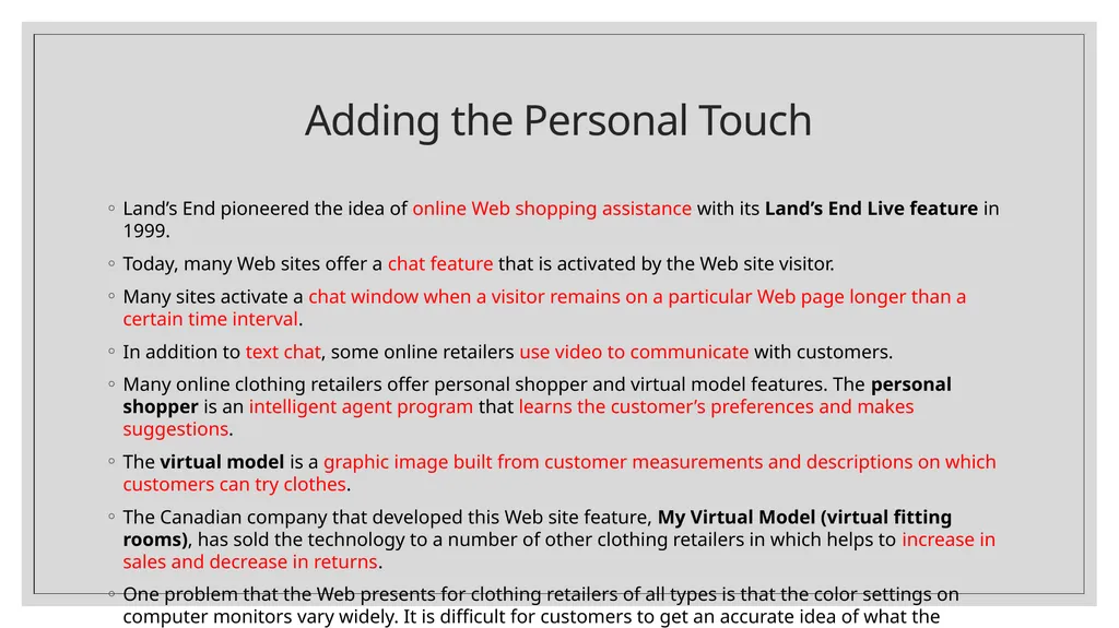 Com 3105 E-Commerce Application Development Hans - slide 9 of 41