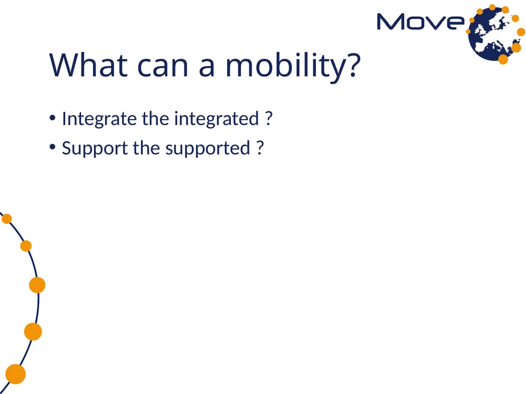 MOVE in dialogue: first research results Emilia - slide 14 of 18