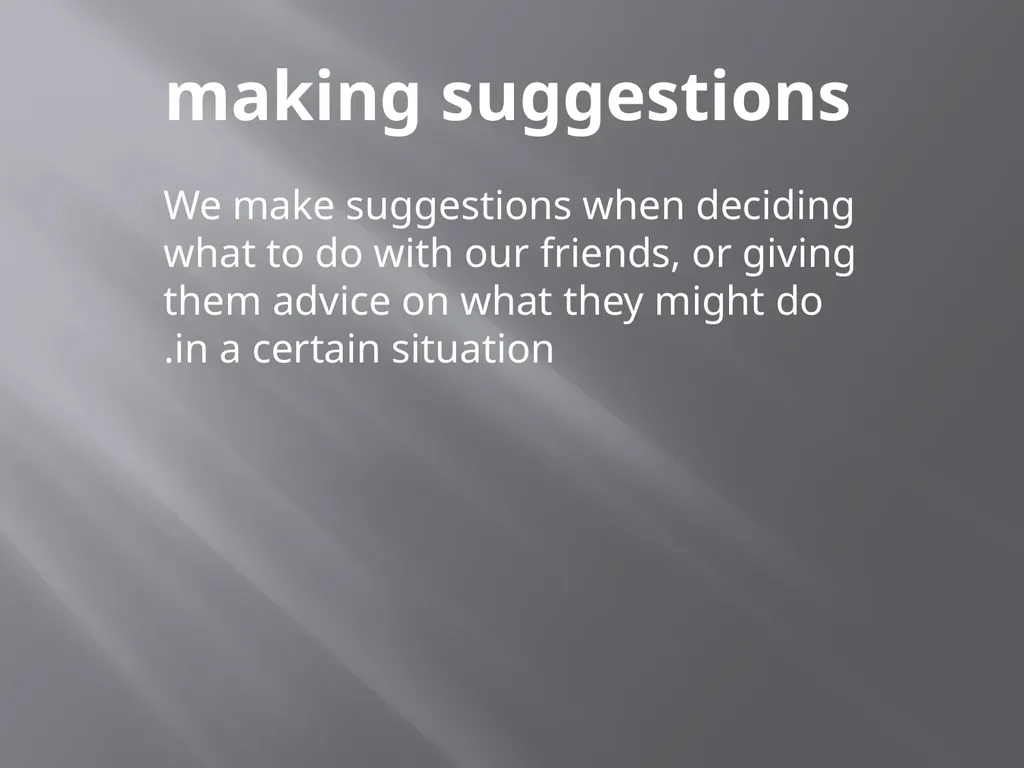 Language functions in English Assistant Lecturer : - slide 5 of 17