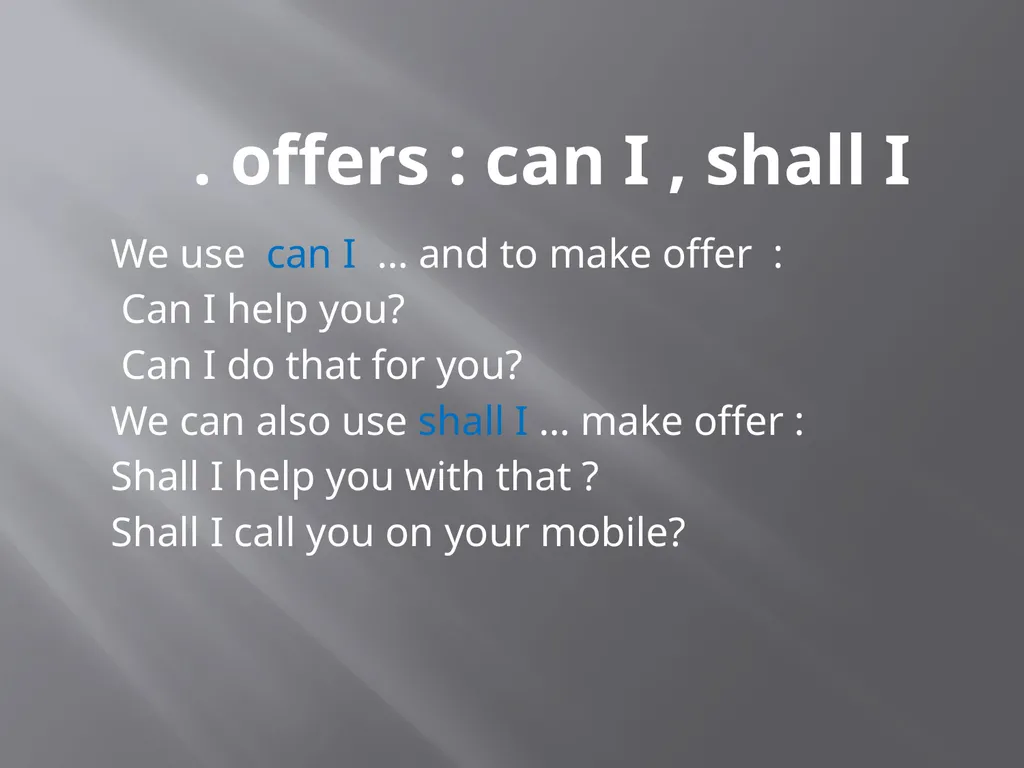 Language functions in English Assistant Lecturer : - slide 16 of 17