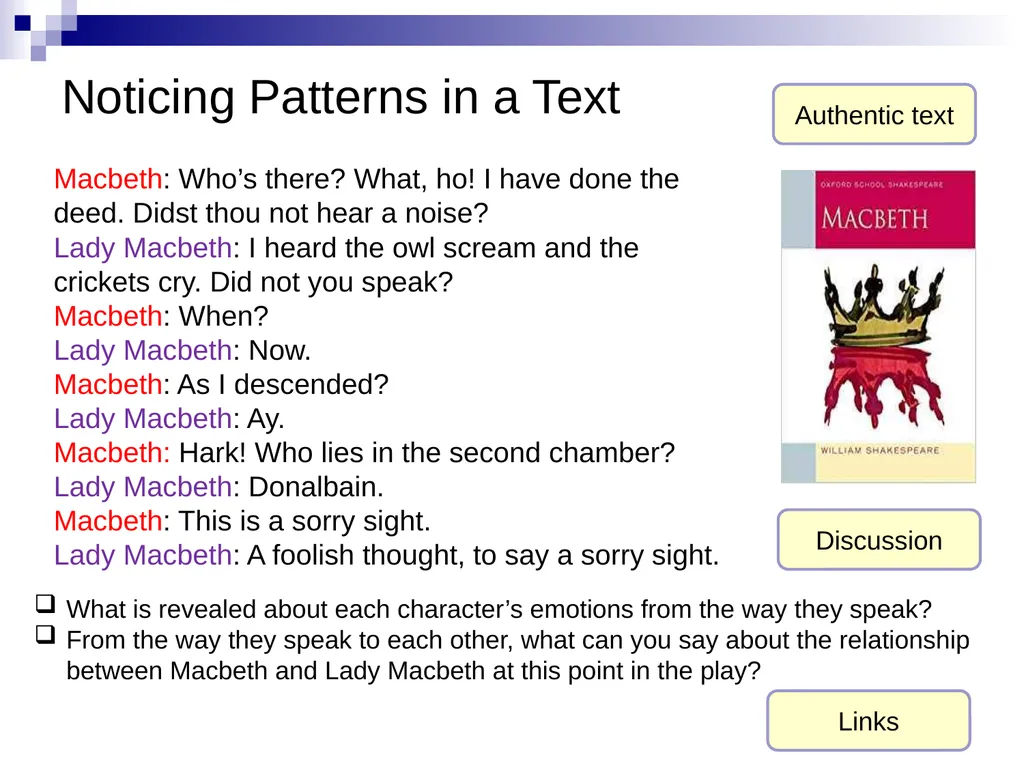 Using different sentence forms to suggest - slide 5 of 6